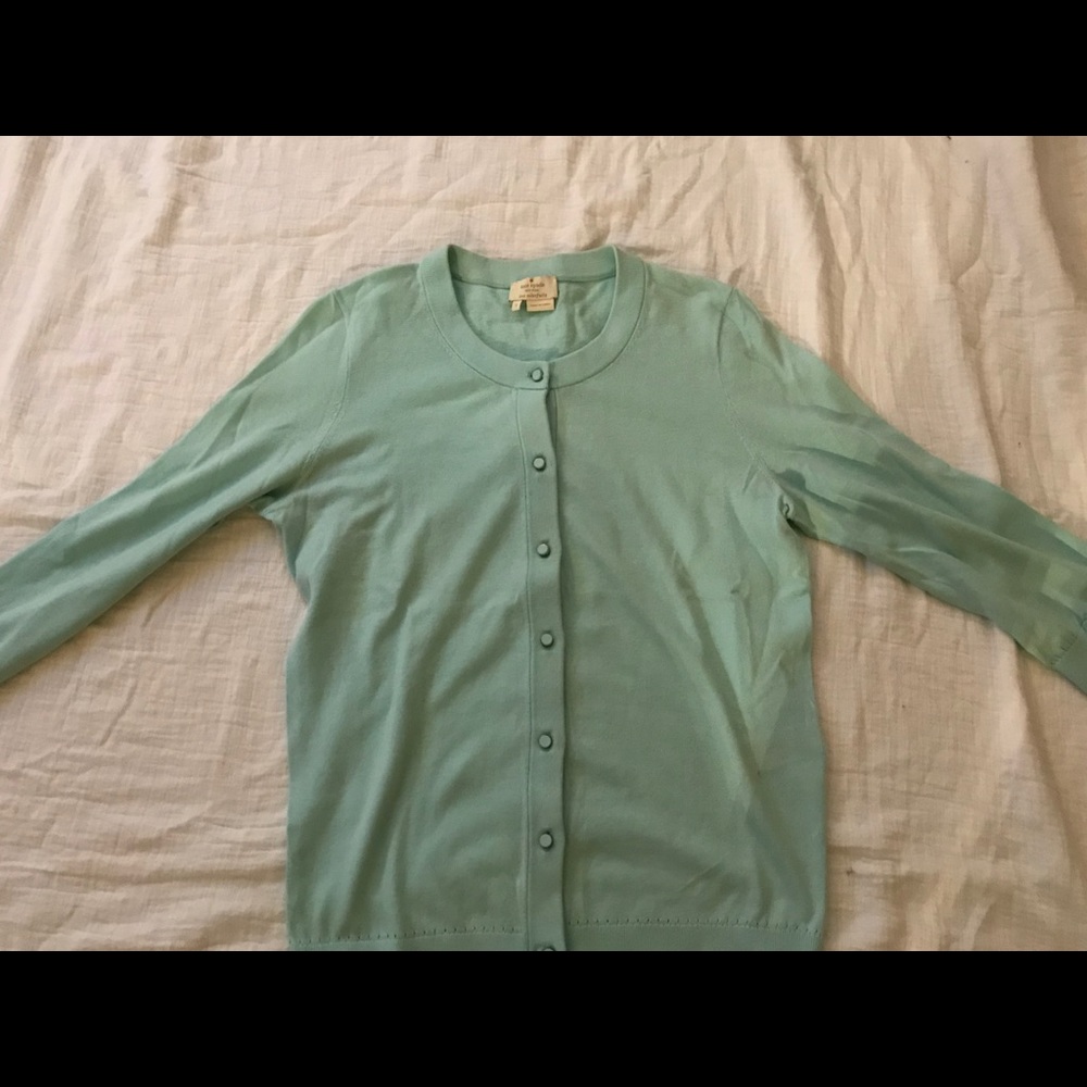 Kate Spade teal cardigan